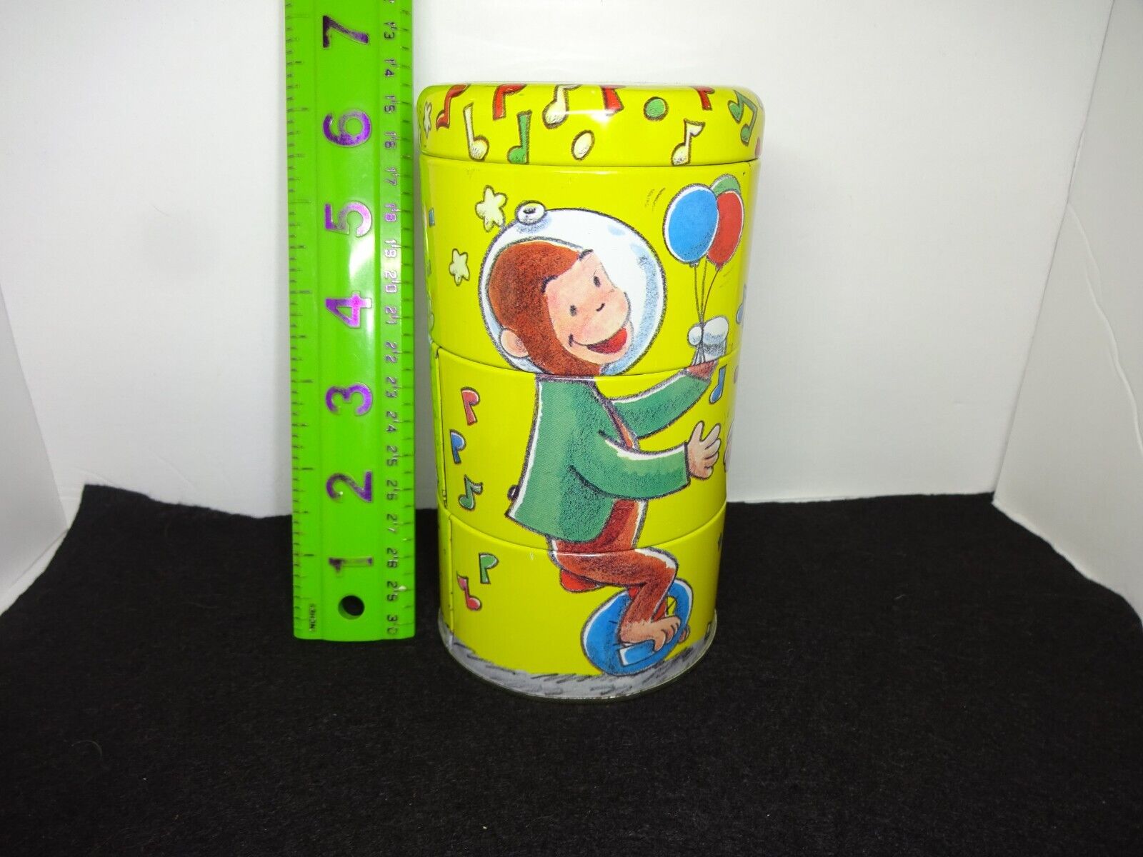 Vintage Curious George Vintage Twisting Stacking Tin collectibles
