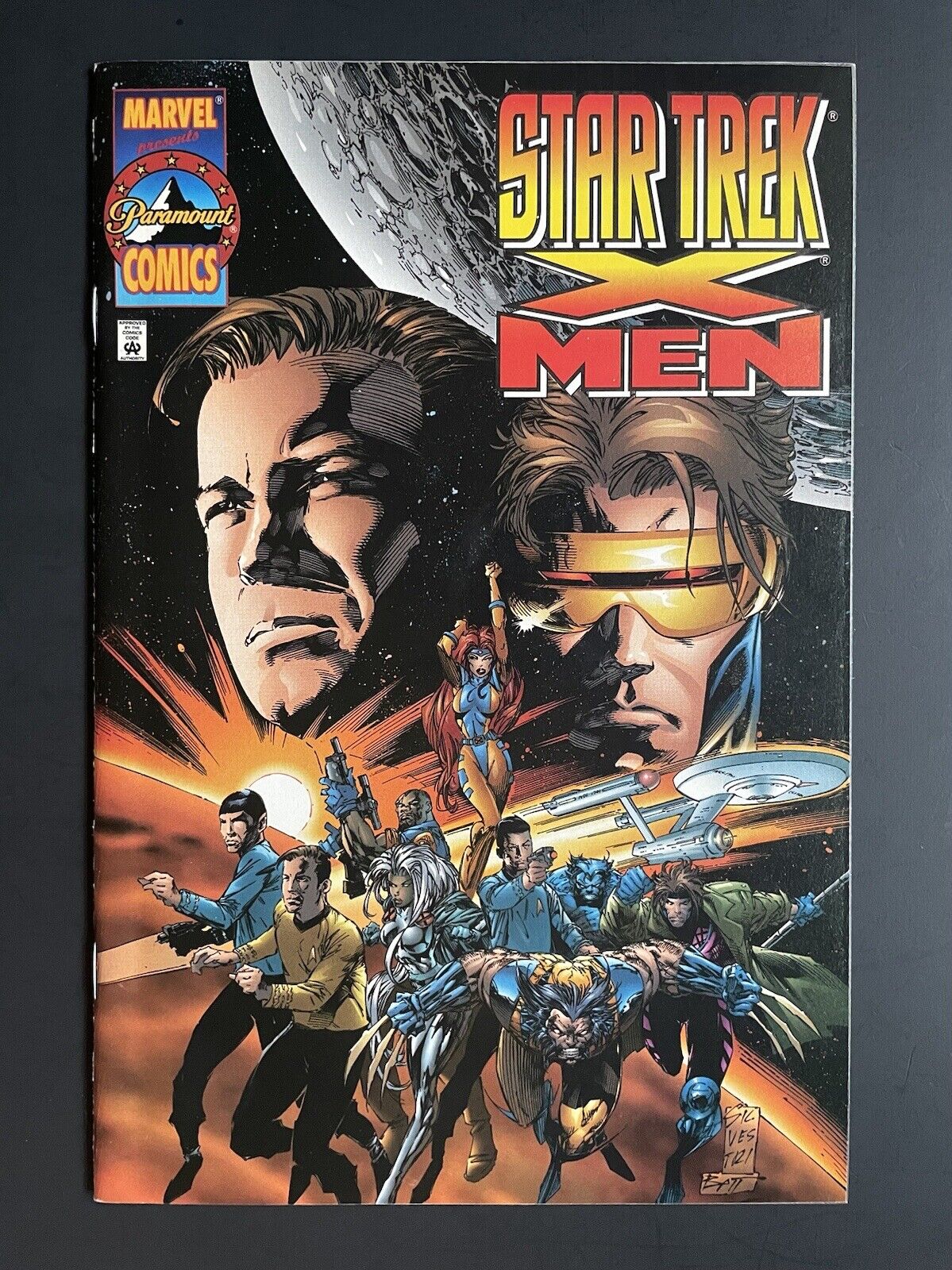 Star Trek X-Men One Shot (Marvel Comics December 1996) Kirk Spock VF/NM