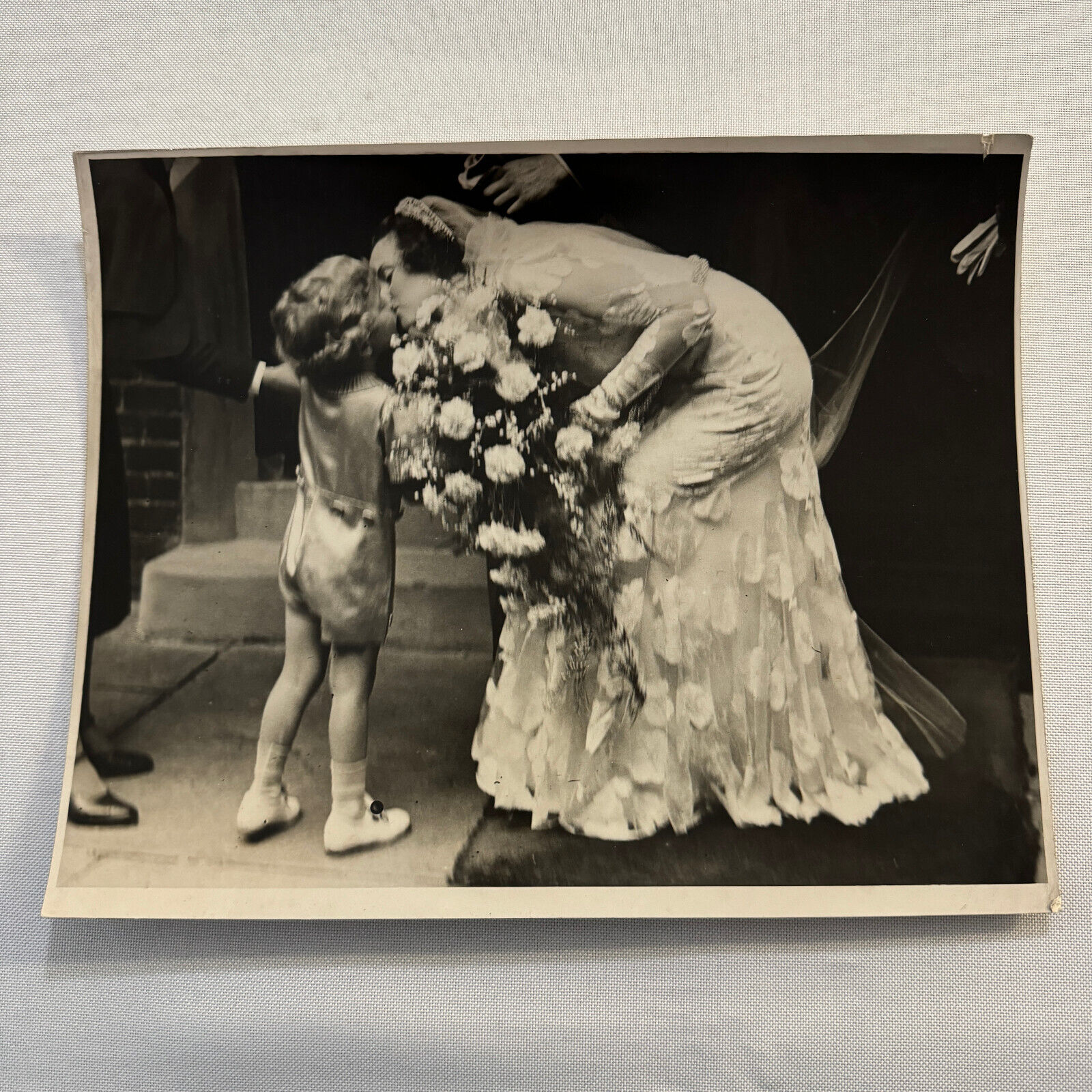 1933 Wedding Press Photo Photograph British London News Agency Cricketer