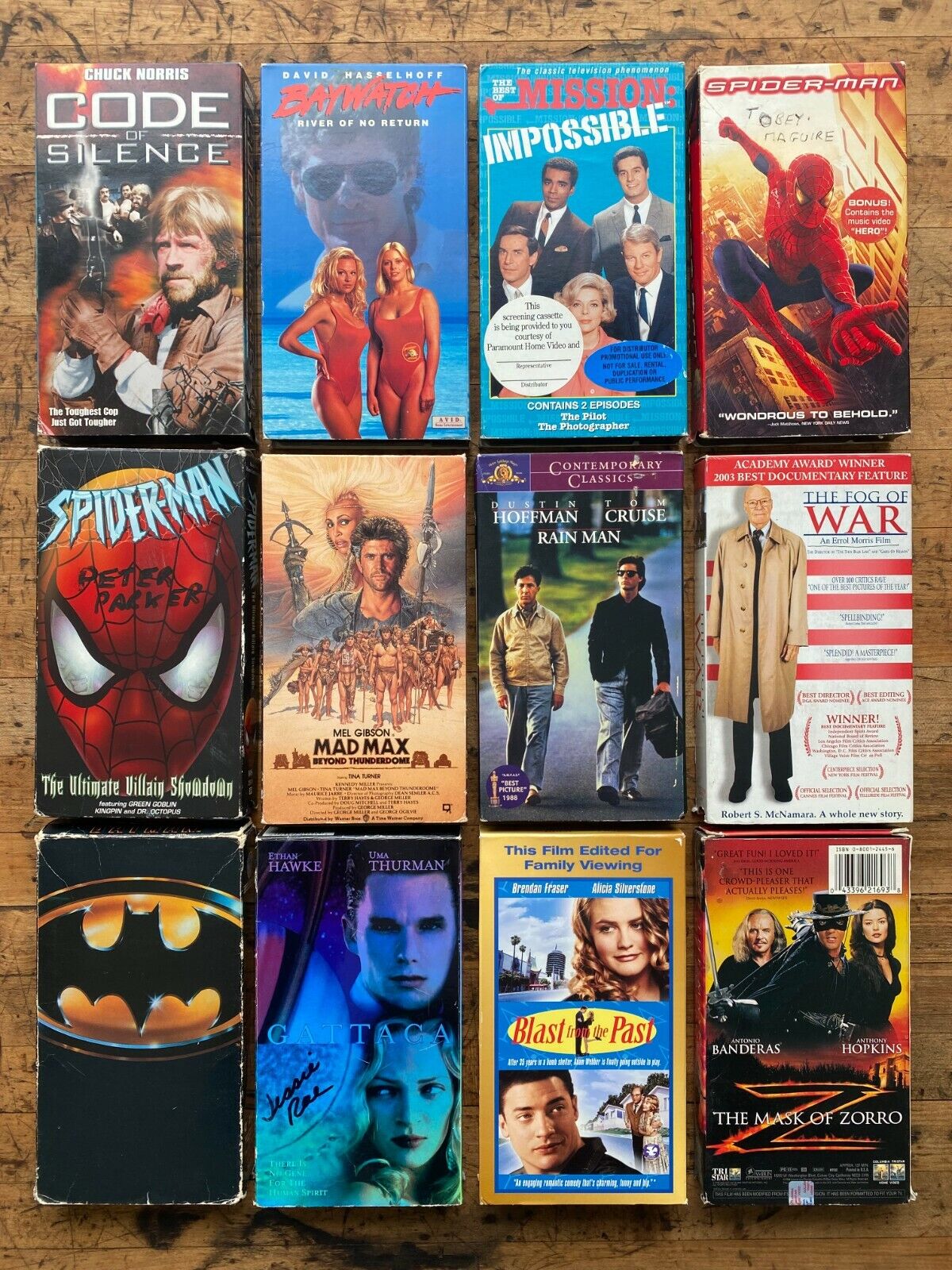 2nd Large Lot of  96 VHS Movies - Pick From List & Bundle - All Genres 