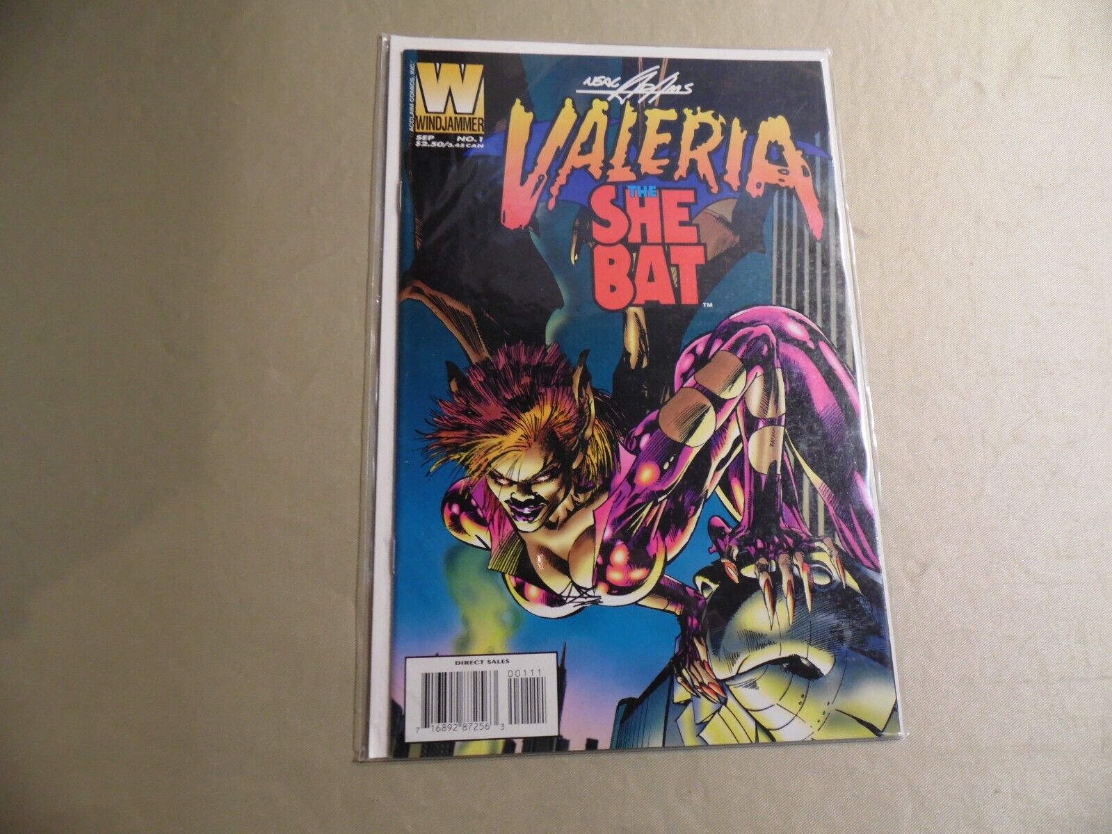 Valeria The She Bat #1 (Acclaim Comics 1995) Free Domestic Shipping