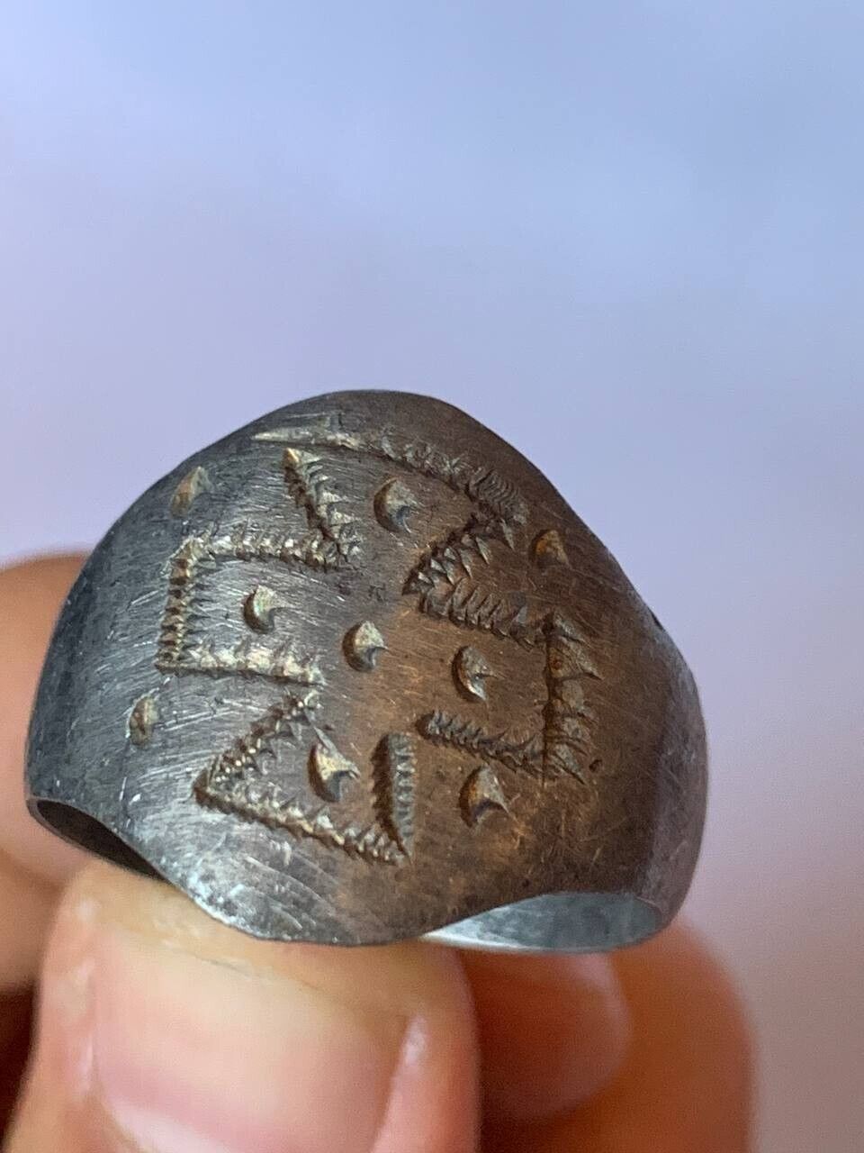 Ancient Viking Ring Rare Artifact Authentic Bronze Antique Amazing Extremely