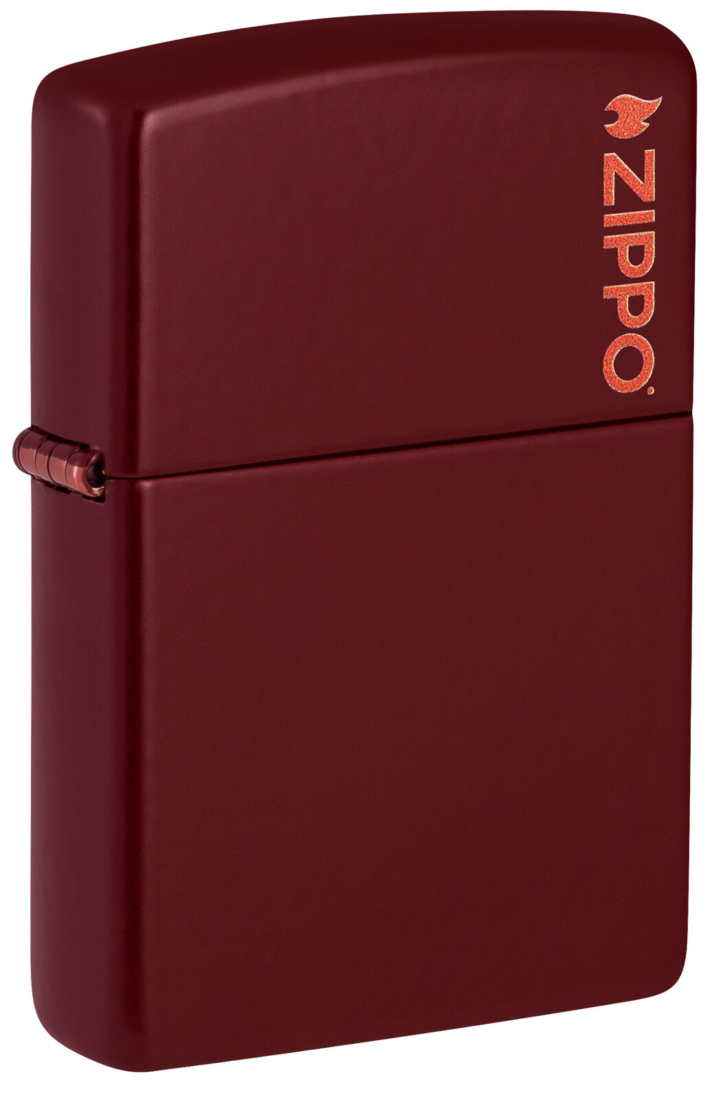 Zippo Classic Merlot Logo Windproof Lighter, 46021ZL