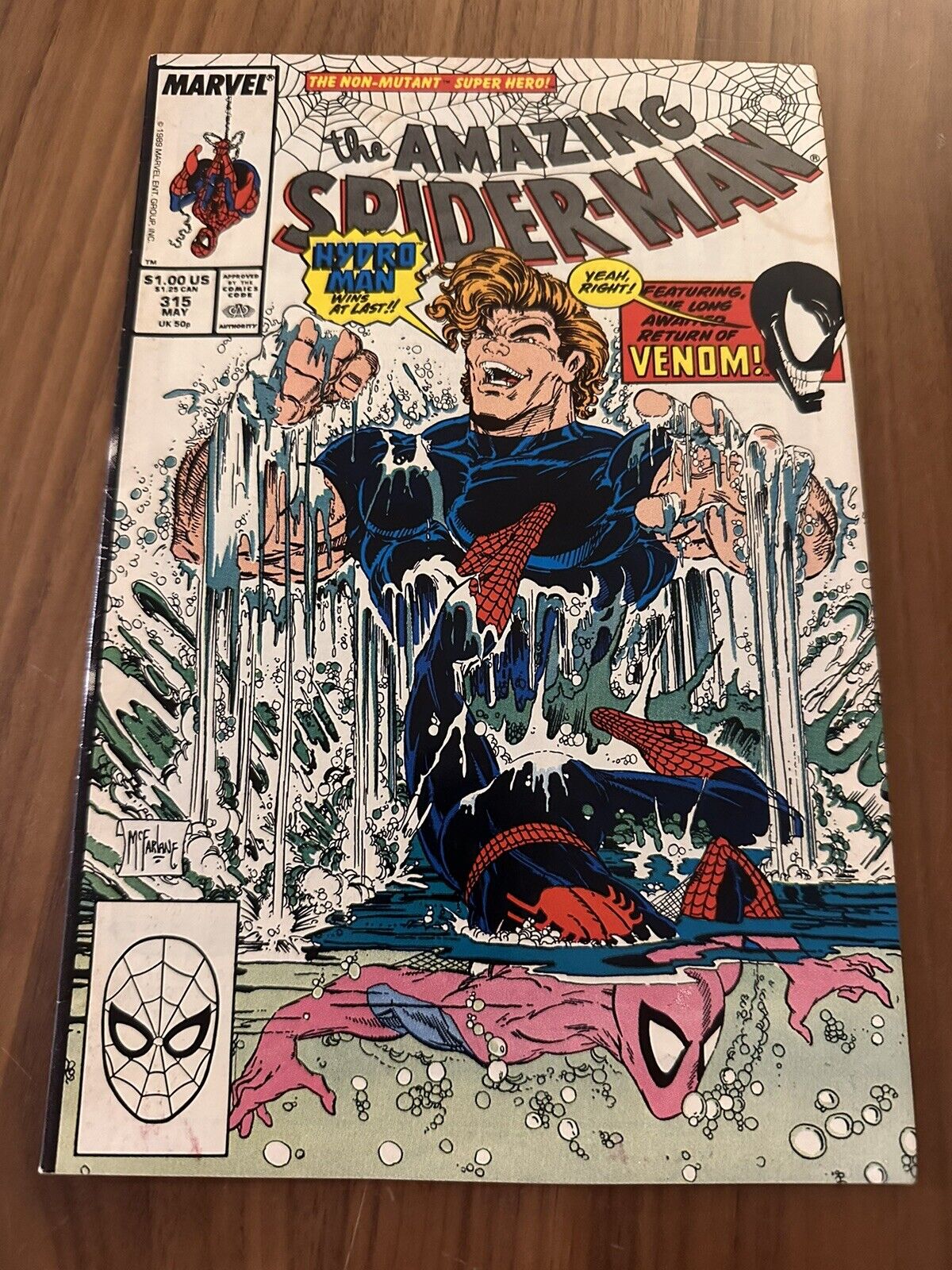 The Amazing Spider-Man #315 (Marvel Comics May 1989)