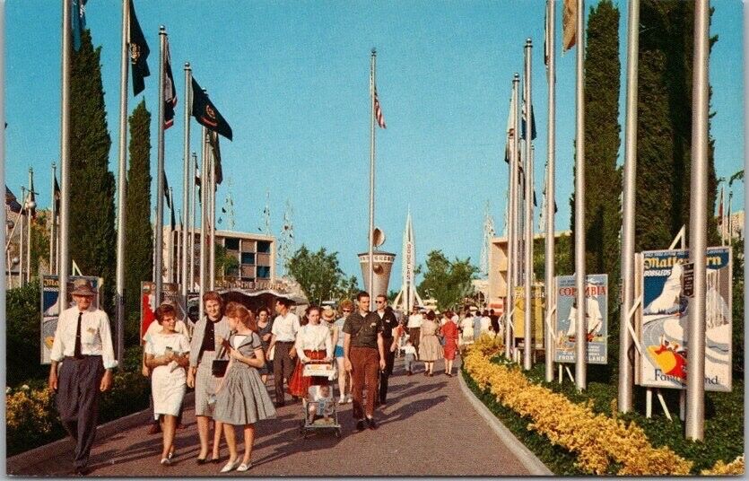 Vintage DISNEYLAND Anaheim CA Postcard \