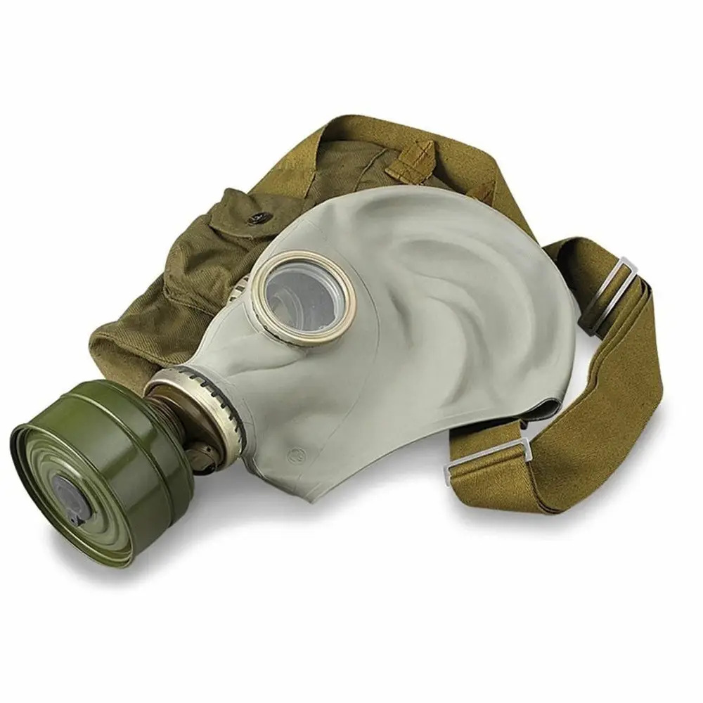 Soviet USSR Russian GP-5 Gas Mask With Filter For Cosplay And Collection