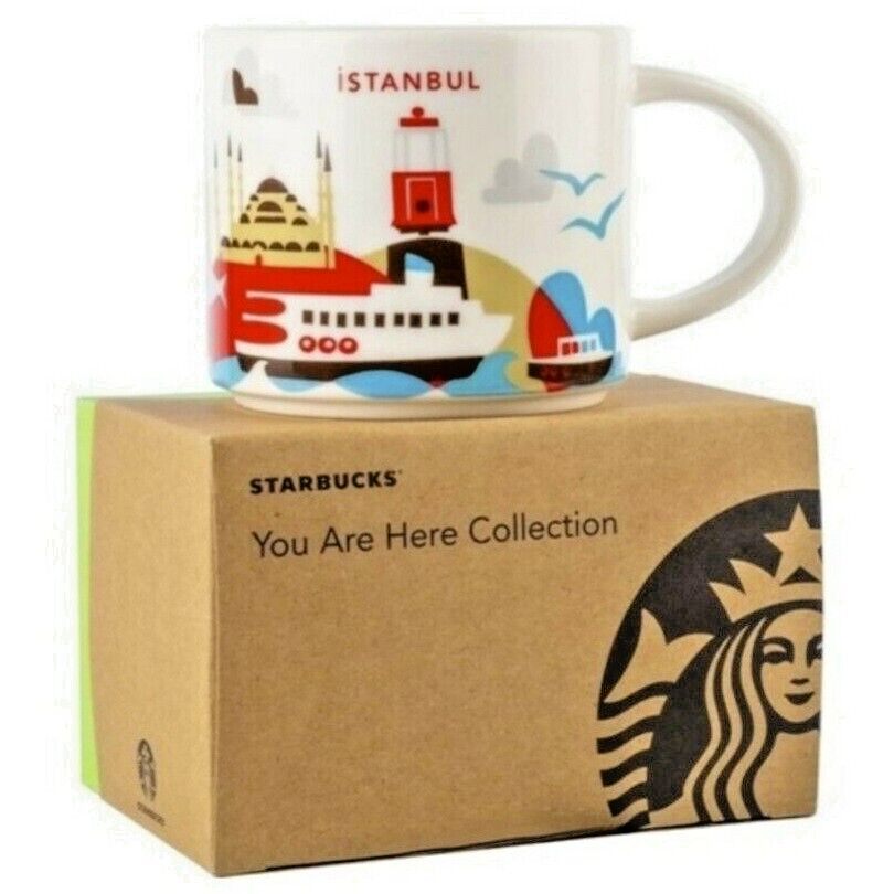 STARBUCKS YAH istanbul You Are Here Serie Collection Ceramic City Mug Coffee Cup