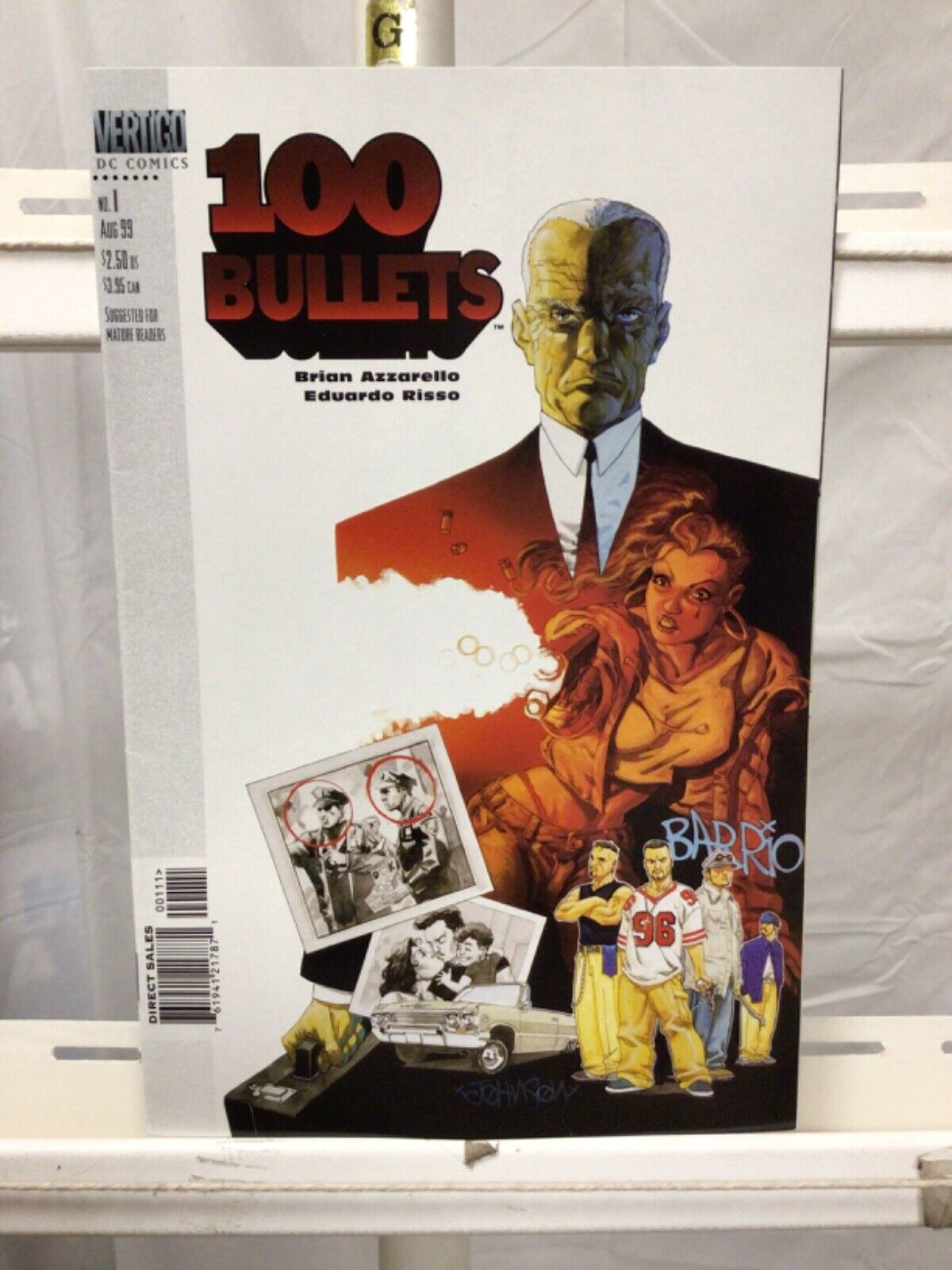 Vertigo Comics 100 Bullets #1 VF 1999