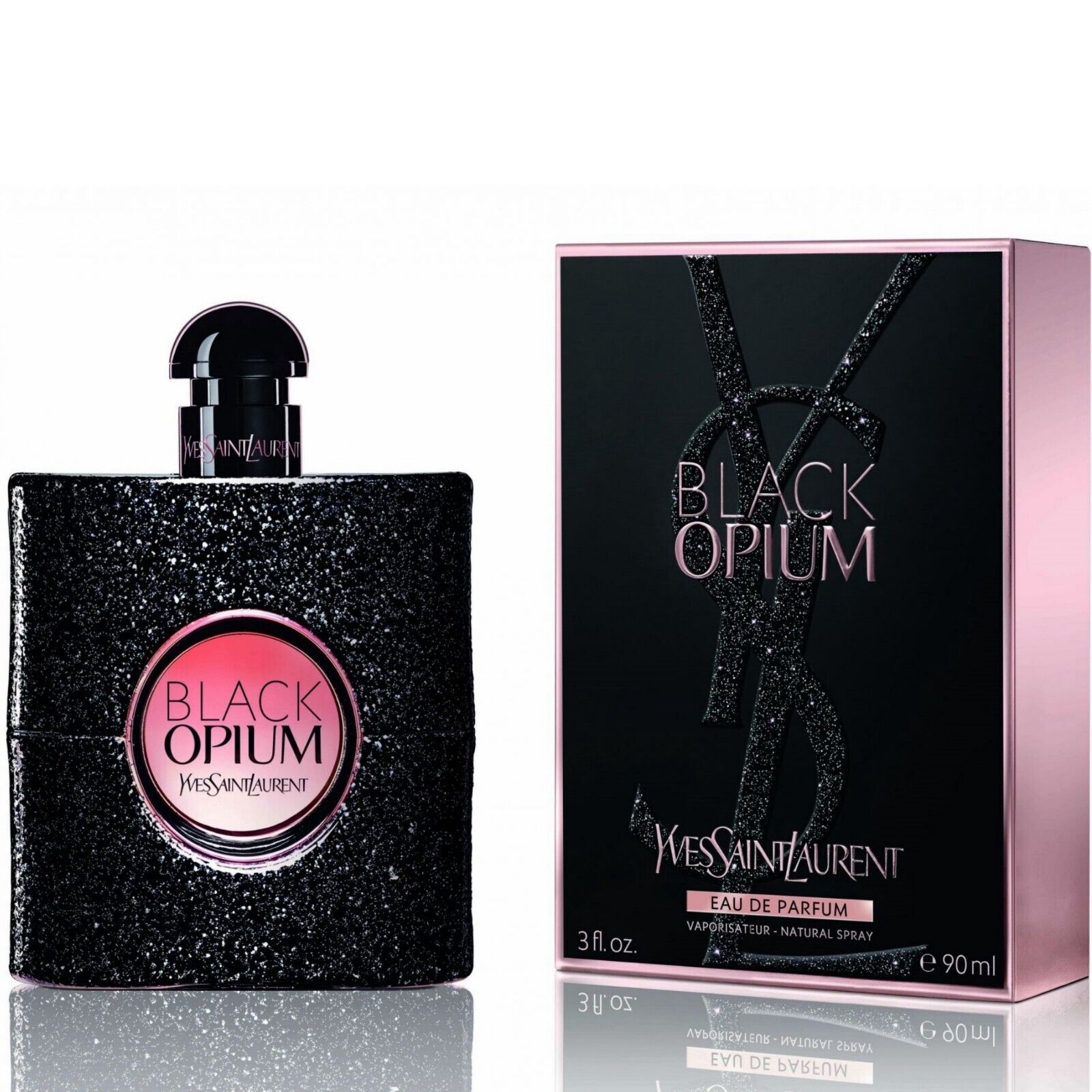 Yves Saint Laurent Black Opium Eau De Parfum Spray EDP For Women 3 Oz 90 ml