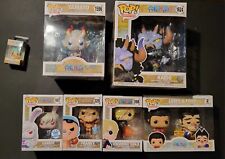 FUNKO POP ONE PIECE LOT OF 6  POPS & FOXY + LUFFY HOT TOPIC picture