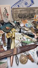 Vintage Junk Drawer Lot Collectible Dad Garage Pocket Grandpacore Antique Texas  picture