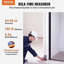 VEVOR Laser Measure, 165 ft, ??1/16'' Accuracy Laser Distance Measure with 2 Bub picture