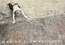 Funny Postcard “ MAKING SLOW PROGRESS” Vintage  Black & White, Rare-Out Of Print picture