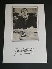 James Stewart, Signature Felt Autograph on Cardboard with Illustration. picture