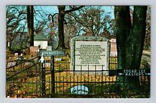 Petersburg IL-Illinois, Ann Rutledge Grave, Lincoln Sweetheart, Vintage Postcard picture