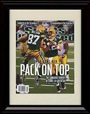 16x20 Framed Jordy Nelson - Green Bay Packers SI Championship Autograph Replia picture
