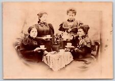 Tea Party Early Early Irvine Family Photograph Vintage Family Photo Photography picture