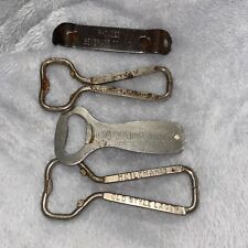 Vintage Lot 4 Heileman’s, Canada Dry, Quiky’s, Rhoades Bottle Beer Openers picture