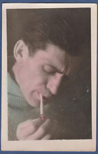 Affectionate Gentle Man with a Cigarette gay int Soviet Vintage Photo picture