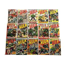 BULK LOT 15 The Incredible Hulk Bronze Age Comics #132-173 VG/FN Condition NICE picture