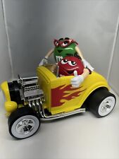 M&M's Rebel Without A Clue Yellow Hot Rod MM Candy Dispenser Car picture