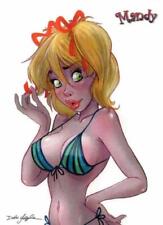 5FINITY Mandy Pinup Tribute to Dean Yeagle Series Promo Card Nice Version picture