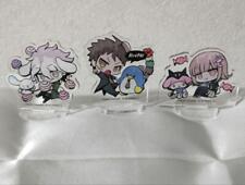 Danganronpa x Sanrio Acrylic Stand Collab Nagito Hajime Chiaki Set Lot of 3 picture