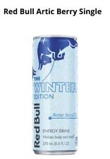 RED BULL CAN WINTER EDITION ENERGY DRINK ARCTIC BERRY  12 OZ picture