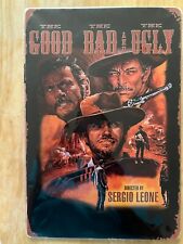 The Good The Bad and the Ugly Movie 8“ x 12“ Tin Sign Eastwood/Van Cleef/Wallach picture