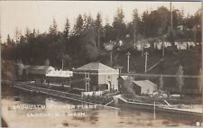Snoqualmie Power Plant Washington c1920s RPPC Photo Postcard picture
