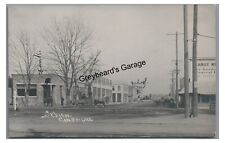 RPPC Street View at CANBY OR Oregon Vintage Real Photo Postcard picture