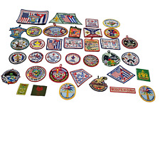 Vintage Collectable BOA Boy Scout Lincoln Marti Camporee Lot of 30 Plus Patches picture