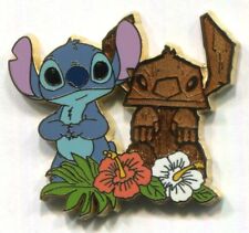Disney Pins Tiki Stitch Hawaiian Series Disney Store Japan Pin Lilo & Stitch picture