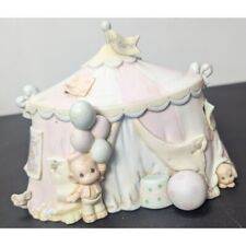 Precious Moments Sammy's Circus 1993 Porcelain Circus Tent 6.5in Figurine picture
