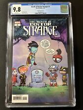 Death of Doctor Strange #1 CGC 9.8 Skottie Young Variant Marvel White Pages picture