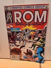 1982 Rom Spaceknight #31 2nd App of Rogue Newsstand Battle with the Brotherhood picture