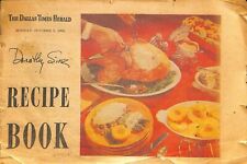 Dallas Times Herald Recipe Book Oct 5 1964 Advertisements Vintage CPD49 picture
