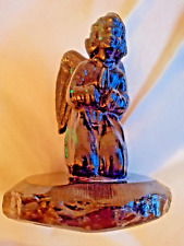 Beautiful Hand Crafted West Virginia Coal Angel Vintage Figurine 6” picture