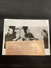 1939 Duke Of Gloucester W Generals in France Press Photo picture