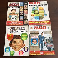 A lot of four vintage mad magazines super specials 1970s 75 cents 60 cents picture