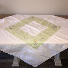 Vintage Linen Tablecloth 42