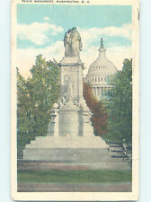 W-border MONUMENT SCENE Washington DC AE7780 picture