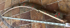 Pair of Moroccan Nimcha curved sword and scabbard 14” blade & 8” Blade picture