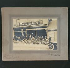 Antique 1914 Harley Davidson Dealership Photograph Easton PA 8x10 Motorcycles picture