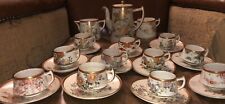 Antique Asian coffee/tea, tea, cup, and saucer set picture