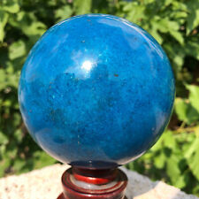 1180g Natural Blue Quartz Crystal Sphere Mineral Specimen C95 picture