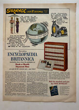 1967 Encyclopaedia Britannica, Sears Fiber Glass Snow Tire Vintage Print Ads picture
