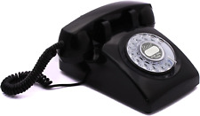 Telefono De Marcacion Rotativa Retro Telefono Fijo Vintage De Los Anos 60 Tel... picture