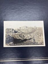 Arco Idaho ID Postcard RPPC Photo Cinder Boulevard Craters Of The Moon 1936 picture