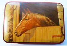 Art Deco 1930s Australian Sweets Confectionary Tin Thoroughbred Sweetacres picture